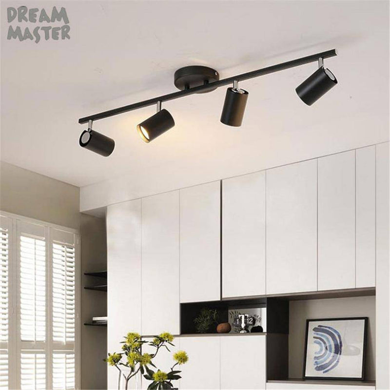 Barre spots LEDs ajustables moderne