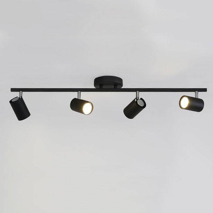 Barre spots LEDs ajustables moderne - vue 4 sur 17