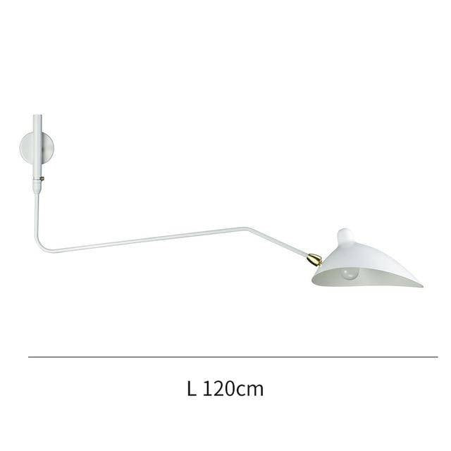Applique murale design LED dirigeable style retro Swing