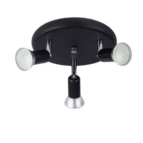 Plafonnier à spots LED noir Modern
