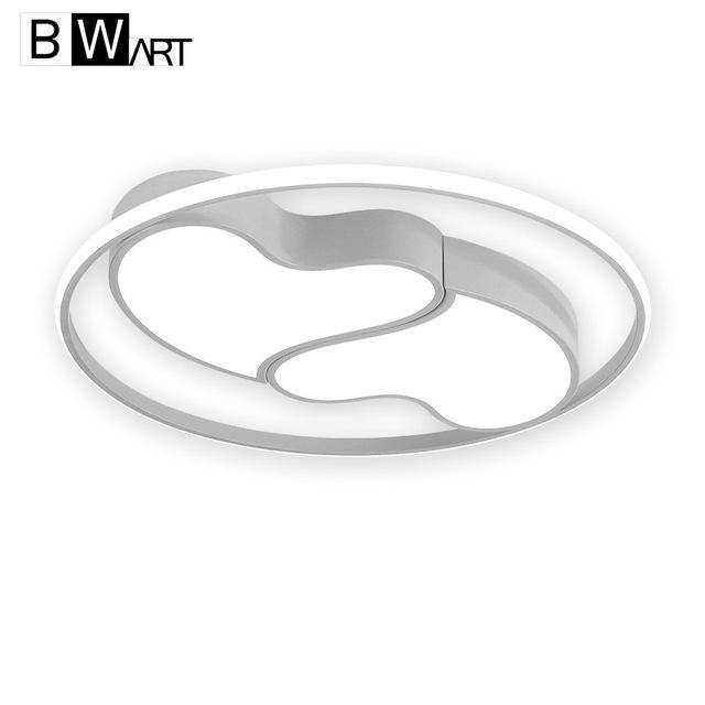Plafonnier design LED coeurs encerclés noir et blanc Bwart - vue 5 sur 7