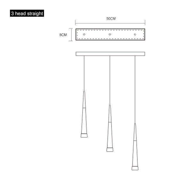 Suspension conique chromée Room - vue 7 sur 11