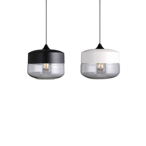 Suspension design en verre et métal moderne (plusieurs formes)