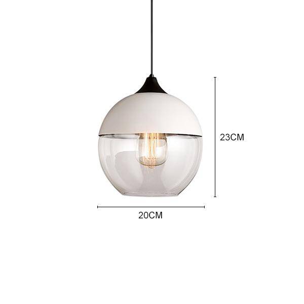 Suspension design en verre et métal moderne (plusieurs formes) - vue 6 sur 13