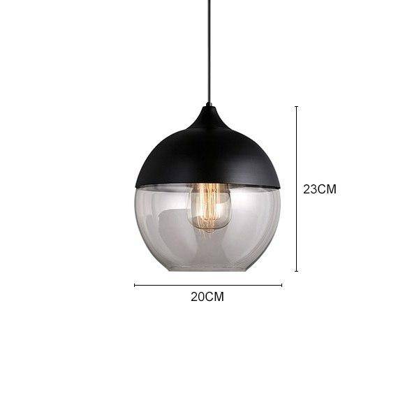 Suspension design en verre et métal moderne (plusieurs formes) - vue 9 sur 13