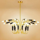 Lustre design bras arrondi doré Head