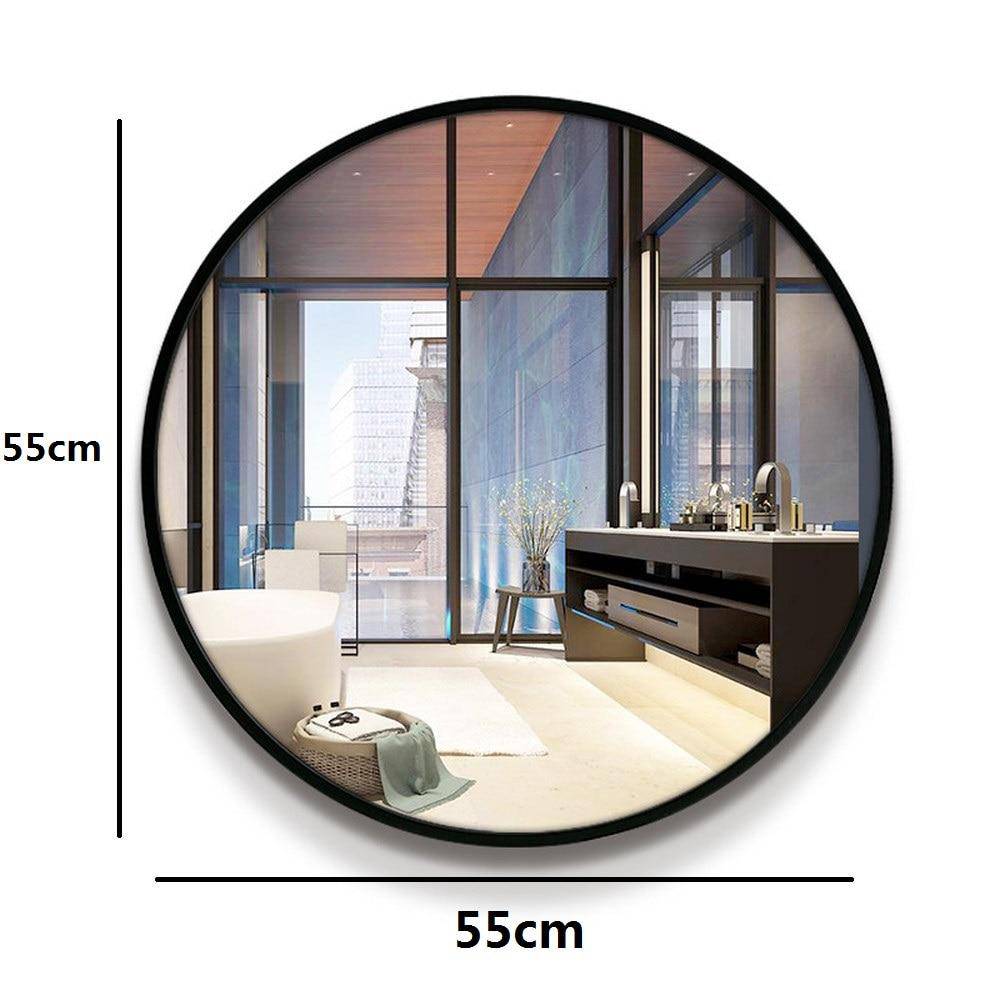 Miroir mural rond noir Chinese - vue 7 sur 7