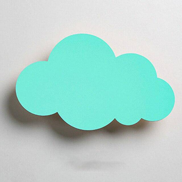 Applique murale enfant à LED nuage coloré - vue 8 sur 11