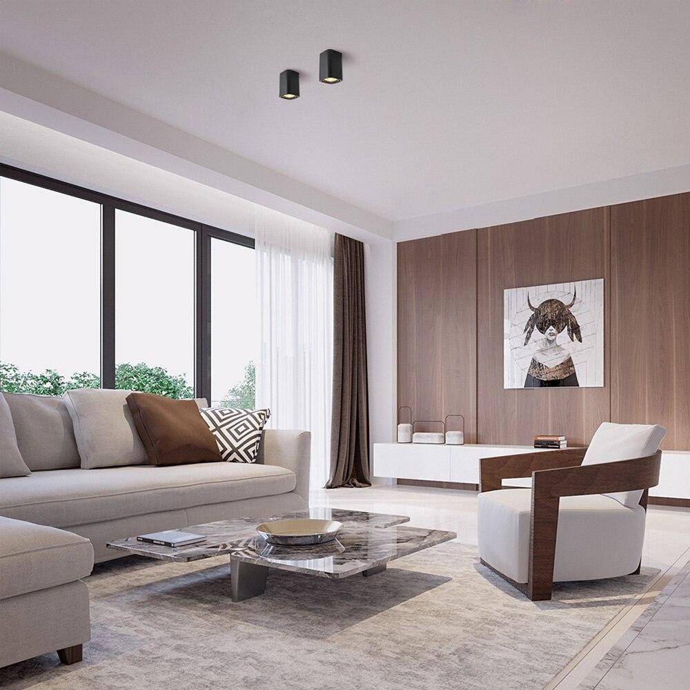 Spot moderne LED en cube Loft - vue 3 sur 6