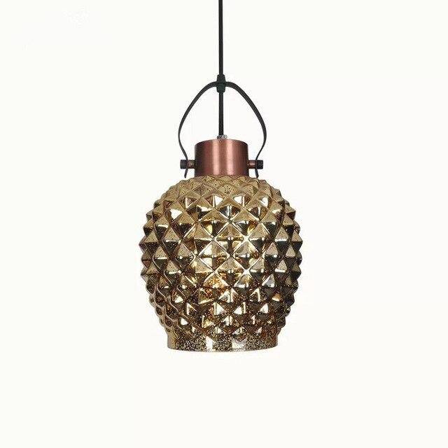 Suspension design LED à pics Art - vue 6 sur 8
