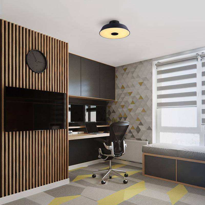 Plafonnier design LED rond en aluminium Circle - vue 4 sur 7