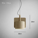 Suspension ciment formes design à LED