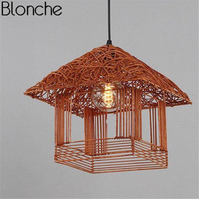 Suspension en forme de maison de couleur Country - vue 5 sur 7
