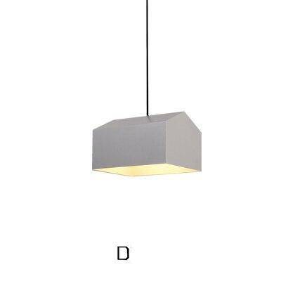 Suspension design à LED avec abat-jour en aluminium coloré Home