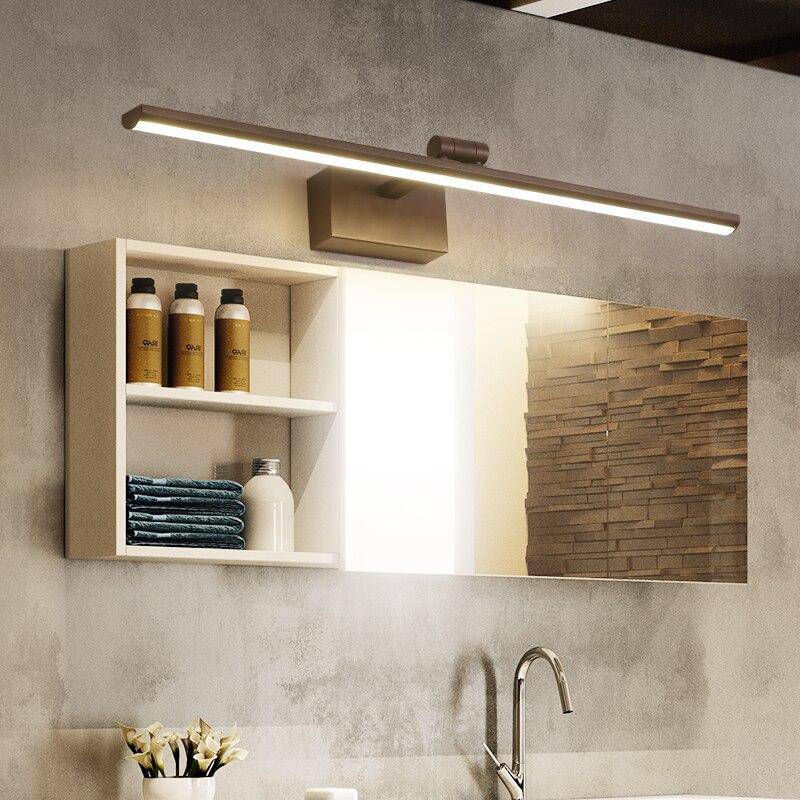 Applique murale longue à LED pour miroir