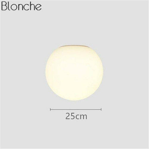 Applique murale LED boule en verre Loft