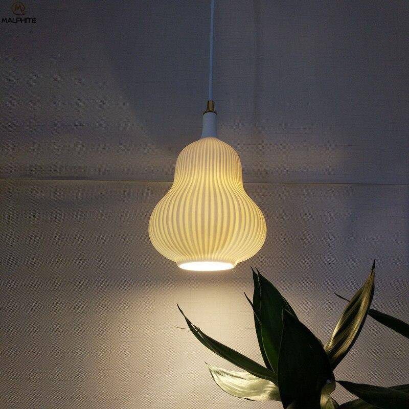 Suspension LED en céramique ondulé Kitchen - vue 5 sur 6