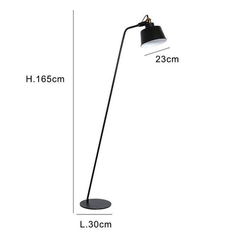 Lampadaire penché moderne Stand