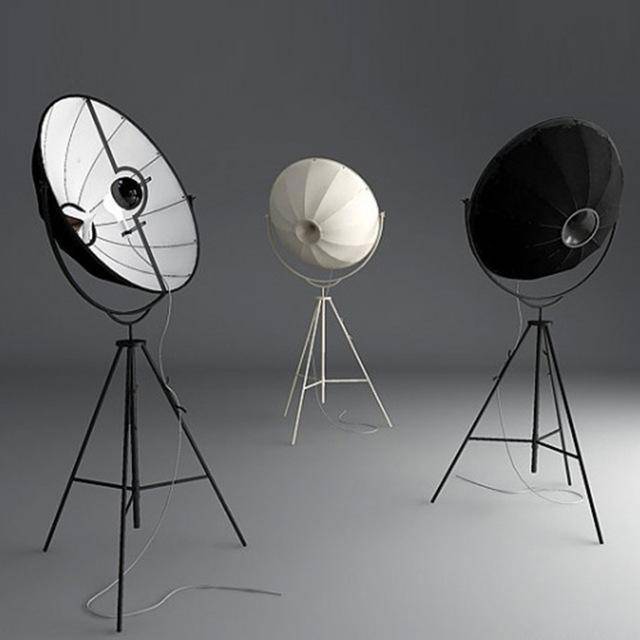 Lampadaire tripode moderne Photography - vue 3 sur 9