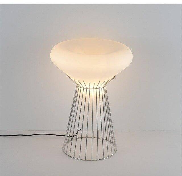 Lampe de chevet design LED cage Tafellamp