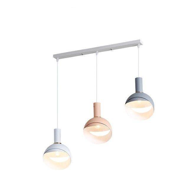 Suspension design boule ouverte coloré à LED Circle - vue 14 sur 15