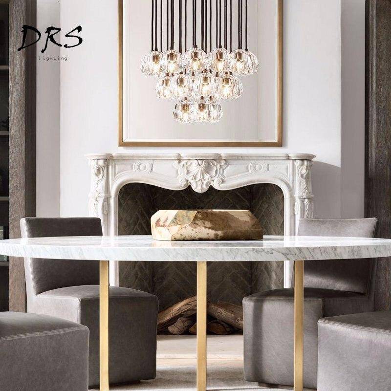 Suspension design boule de cristal moderne Luxury - vue 3 sur 6