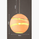 Suspension design boule découpée Creation