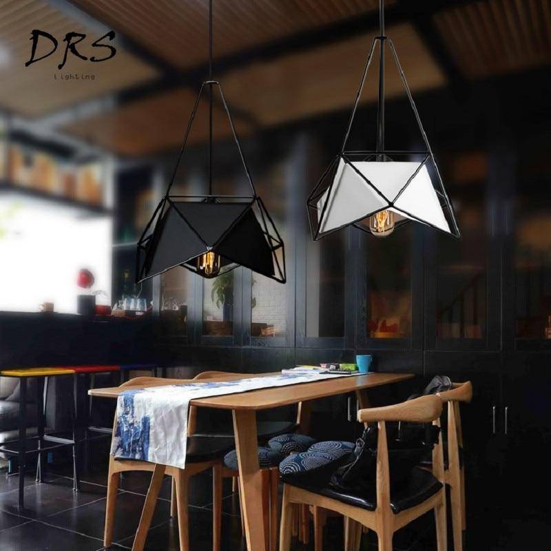 Suspension design style industriel Geometric - vue 9 sur 10