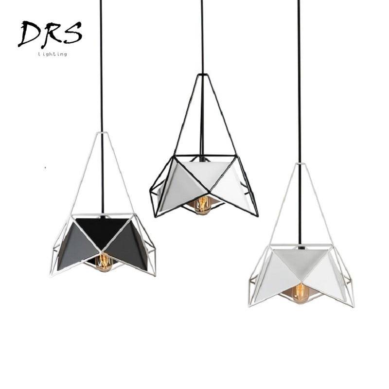 Suspension design style industriel Geometric - vue 6 sur 10