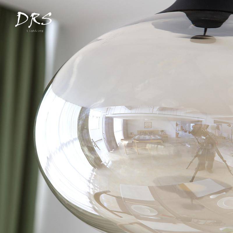 Suspension design boule en verre Simple - vue 4 sur 7