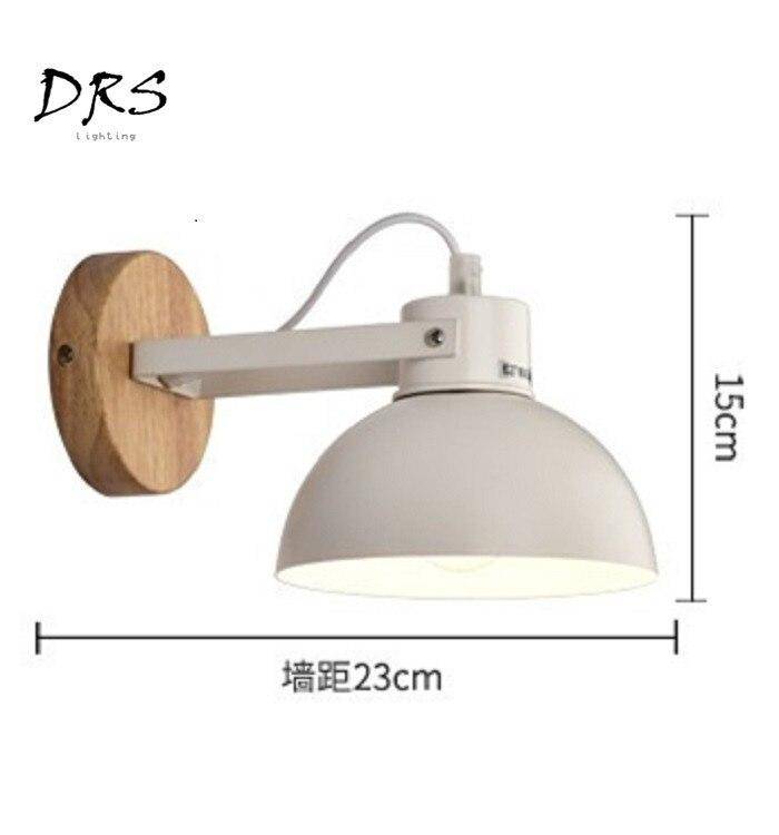 Applique murale ajustable et base en bois Nordic - vue 6 sur 6