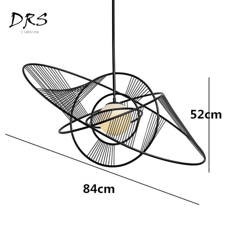 Lustre design cercles imbriqués Deco - vue 7 sur 6