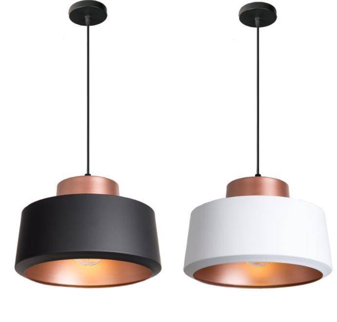 Suspension ronde en aluminium Shade (noir ou blanc) - vue 4 sur 7