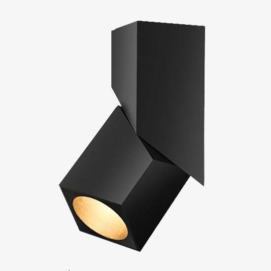 Spot cubique rectangle à LED orientables