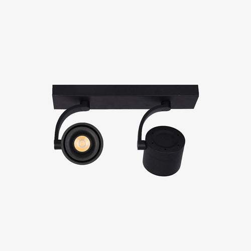 Spot moderne LED double conique avec corps rotatif Royer