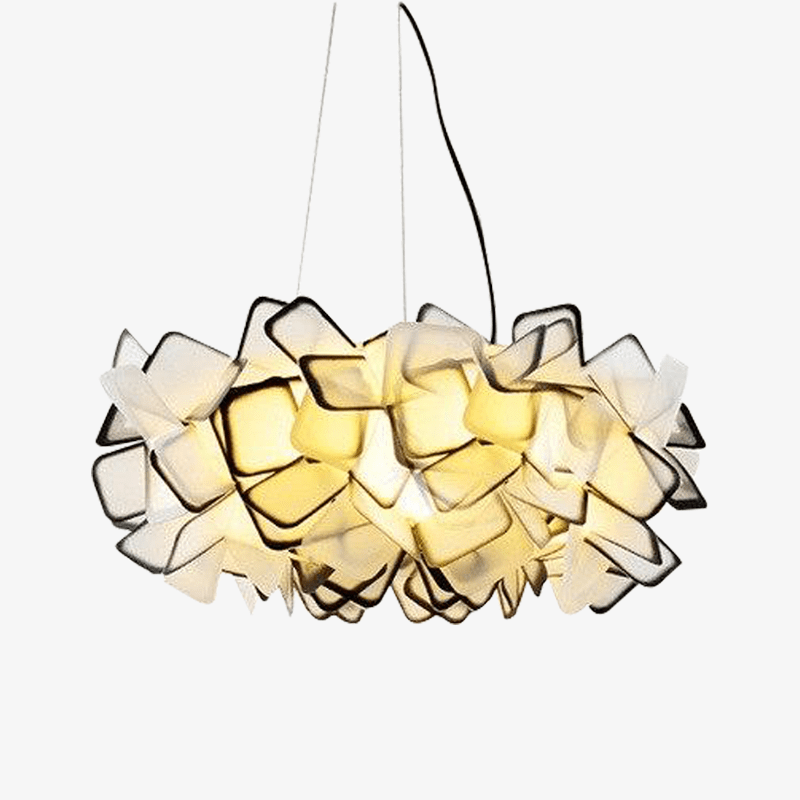 Suspension design de couleur en acrylique Clizia - vue 2 sur 9
