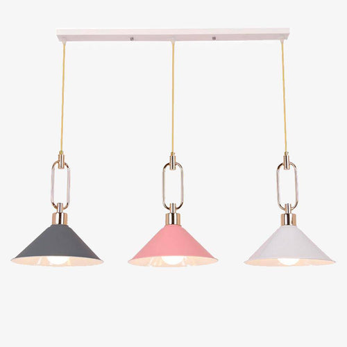 Suspension design LED conique moderne Many