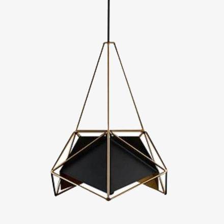 Suspension design style industriel Geometric