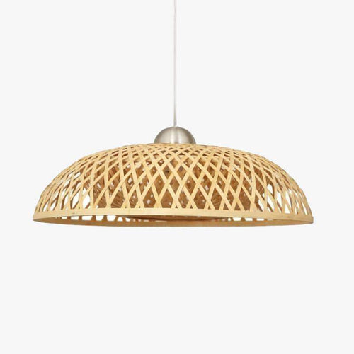 Suspension en bambou design Wicker
