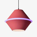 Suspension LED soucoupe volante colorée