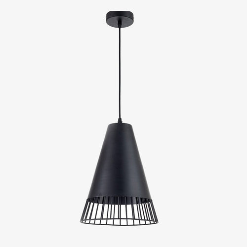 Suspension moderne et minimaliste avec abat-jour conique Megan