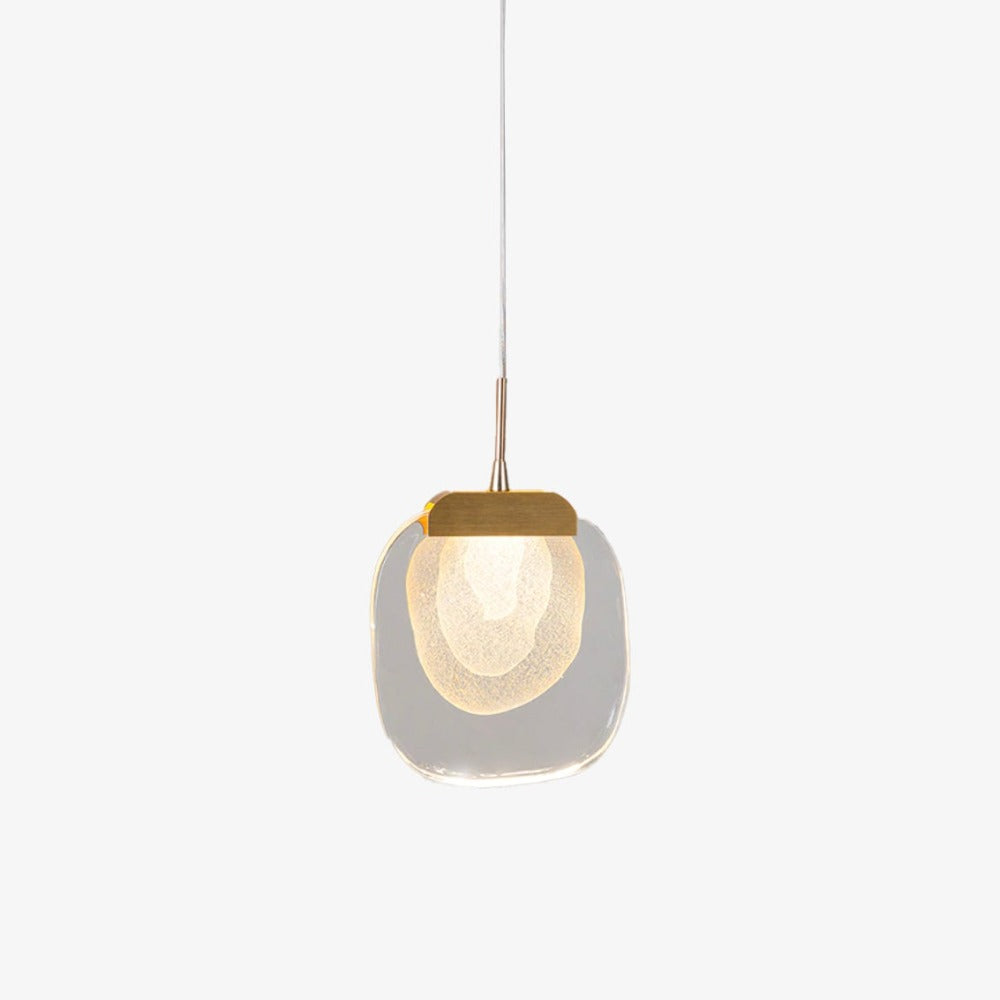 Suspension moderne luxury avec lampe en verre Anamy
