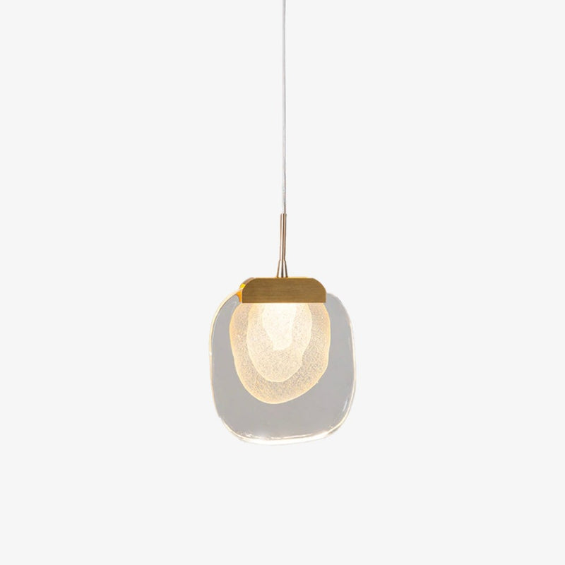 Suspension moderne luxury avec lampe en verre Anamy