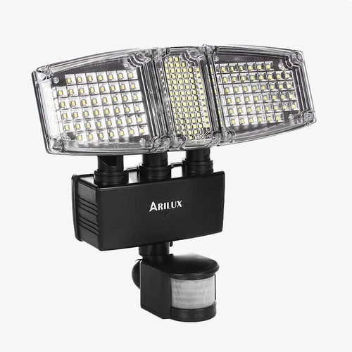 Projecteur extérieur solaire à 178 LEDs Arilux (noir ou blanc)