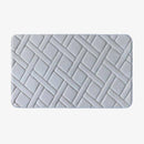 Tapis de bain rectangle coloré haute qualité Bath