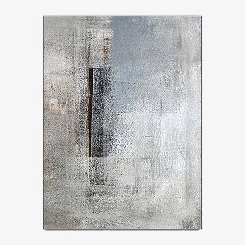 Tapis rectangle moderne noir et blancs Style A