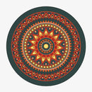 Tapis rond aux motifs Mandala